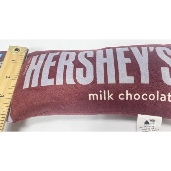 Hershey's Milk Chocolate Squeaky Dog Plush Soft Toy For Dogs New - Picture 3 of 6
